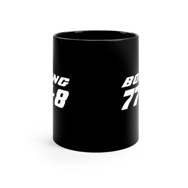 BOEING 777 DESIGNED MUG Printify